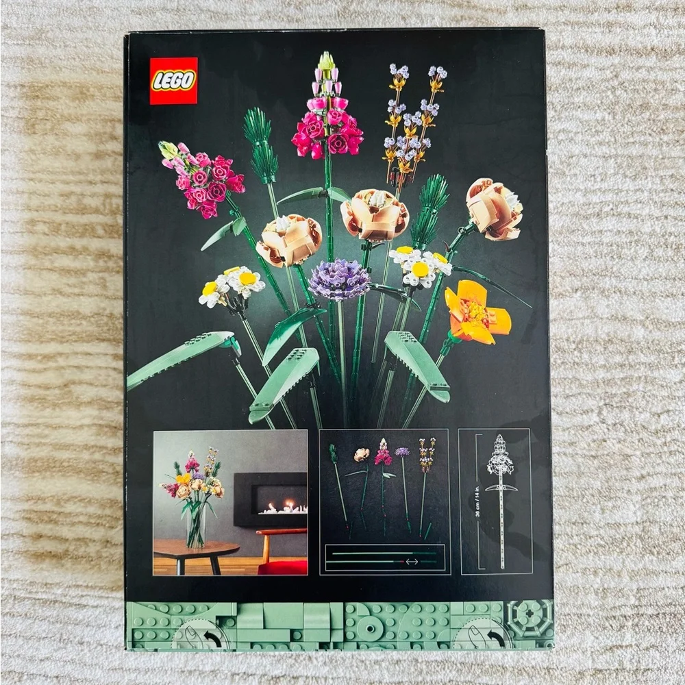 LEGO Botanical Collection Flower Bouquet 10208 NIB - Picture 2 of 2